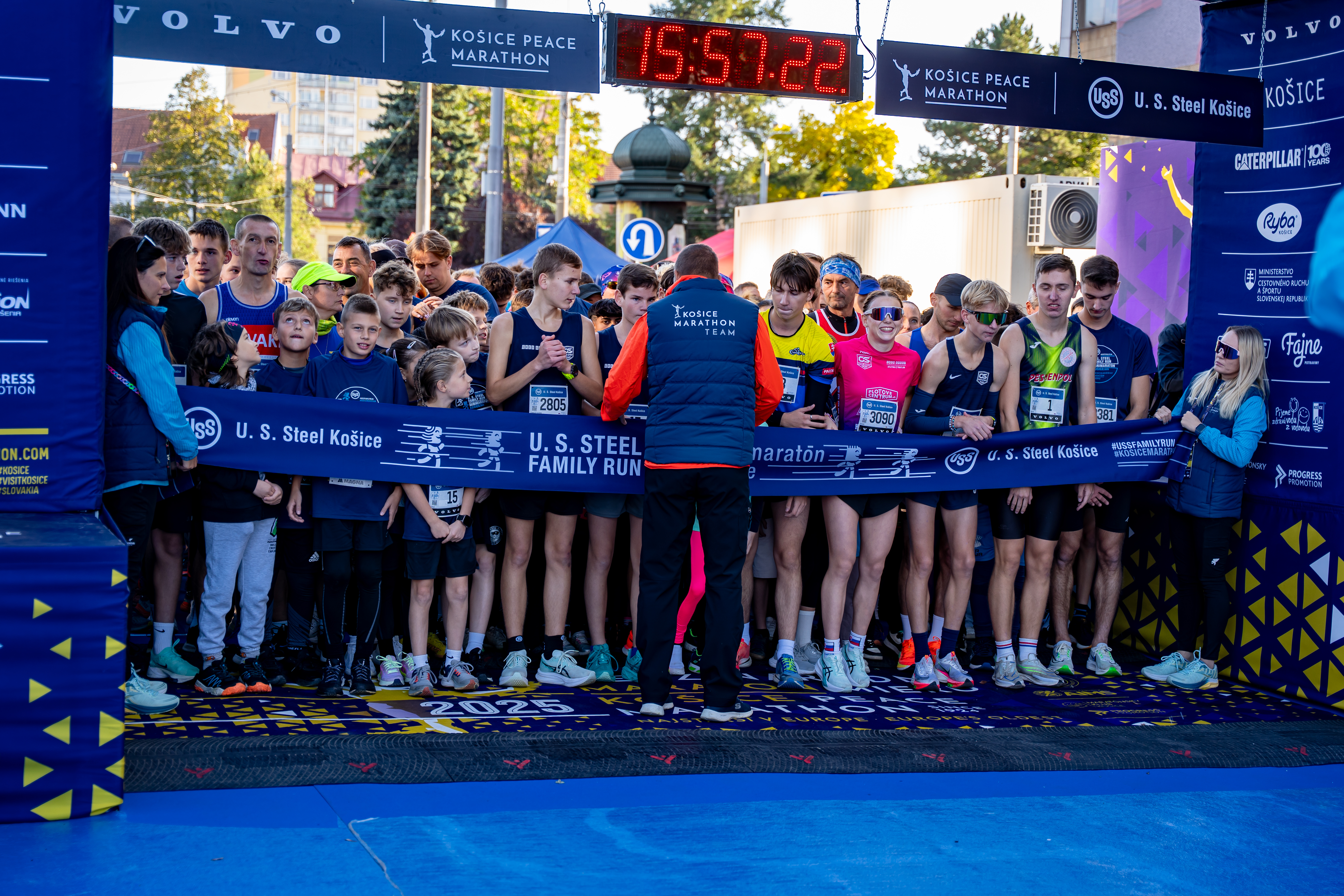Start U. S. Steel Family Run  Minimaraton -20